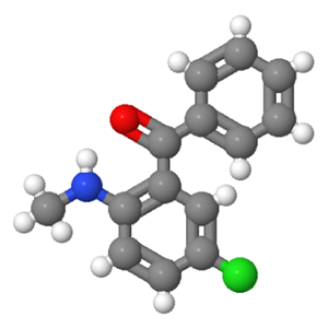 1022-13-5；2-甲氨基-5-氯二苯甲酮
