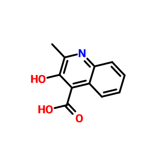 2-甲基-3-羟基喹啉-4-羧酸,3-Hydroxy-2-methyl-4-quinolinecarboxylic acid