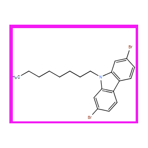 2,7-二溴-9-辛基-9H-咔唑