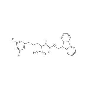 (2S)-5-(3,5-difluorophenyl)-2-({[(9H-fluoren-9-yl)methoxy]carbonyl}amino)pentanoic acid