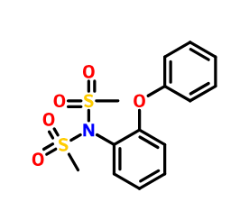 N-(甲基磺酰基)-N-(2-苯氧基苯基)甲烷磺酰胺,N-(Methylsulfonyl)-N-(2-phenoxyphenyl)MethanesulfonaMide