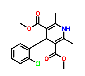 氨氯地平雜質(zhì)G,Dimethyl 4-(2-Chlorophenyl)-2,6-dimethyl-1,4-dihydropyridine-3,5-dicarboxylate