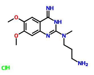 阿呋唑嗪杂质,N-(4-AMINO-6,7-DIMETHOXYQUINAZOL-2-YL)-N-METHYL-PROPYLENEDIAMINE, HYDROCHLORIDE