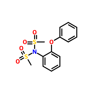 905858-63-1；N-(甲基磺酰基)-N-(2-苯氧基苯基)甲烷磺酰胺