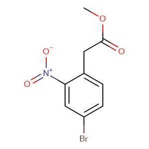 2-(4-溴-2-硝基苯基)乙酸甲酯
