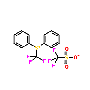 5-（三氟甲基）二苯并噻吩三氟甲磺酸盐,5-(Trifluoromethyl)dibenzothiophenium trifluoromethanesulfonate