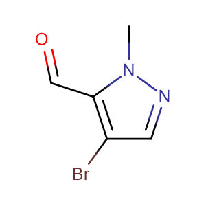 4-溴-1-甲基-吡唑-5-甲醛,4-BROMO-1-METHYL-1H-PYRAZOLE-5-CARBALDEHYDE