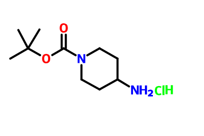 4-氨基-1-叔丁氧羰基哌啶盐酸盐,tert-butyl 4-amino-1-piperidinecarboxylate hydrochloride