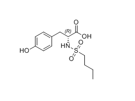 替罗非班杂质12,(R)-2-(butylsulfonamido)-3-(4-hydroxyphenyl)propanoic acid
