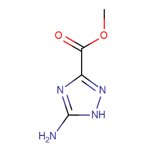 5-氨基-1H-1,2,4-三氮唑-3-羧酸甲酯,Methyl 5-amino-1H-1,2,4-triazole-3-carboxylate