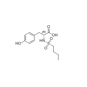 替罗非班杂质12,(R)-2-(butylsulfonamido)-3-(4-hydroxyphenyl)propanoic acid