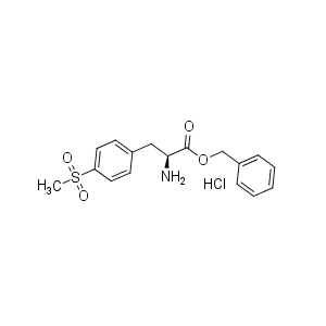 benzyl (2S)-2-amino-3-(4-methanesulfonylphenyl)propanoate;hydrochloride