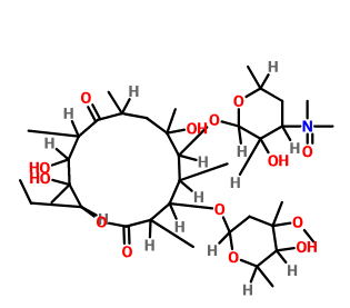 紅霉素A氧化物,Erythromycin, N-oxide