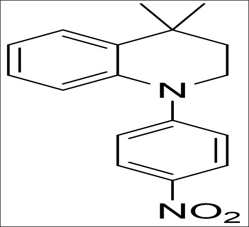 4,4-二甲基-1-（4-硝基苯基）-1,2,3,4-四氢喹啉,4,4-dimethyl-1-(4-nitrophenyl)-1,2,3,4-tetrahydroquinoline