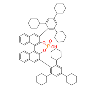 (S)-3,3'-双(2,4,6-环己基苯基)-1,1'-联萘酚磷酸酯
