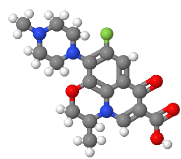 R-9-氟-2,3-二氢-3-甲基-10-(4-甲基-1-哌嗪基)-7-氧代-7H-吡啶并[1,2,3-DE]-[1,4]苯并噁嗪-6-羧酸,(R)-Levofloxacin