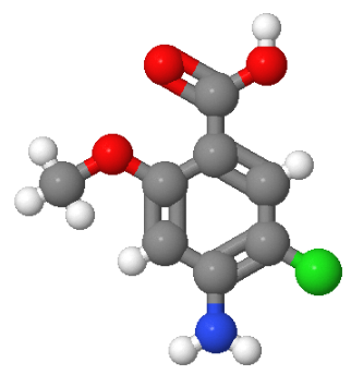 4-氨基-5-氯-2-甲氧基苯甲酸,4-AMINO-5-CHLORO-2-METHOXYBENZOIC ACID