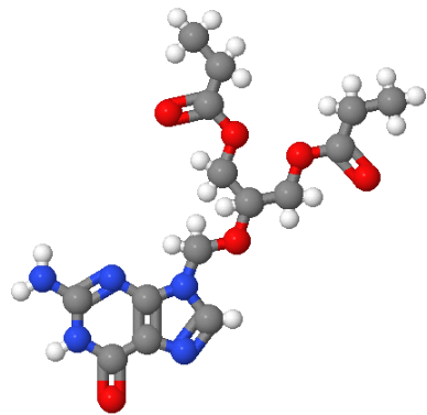 更昔洛韦杂质I,IMp. I (EP): 2-[(2-AMino-6-oxo-1,6-dihydro-9H-purin-9-yl)Methoxy]propane-1,3-diylDipropanoate (Ganciclovir Dipropionate)