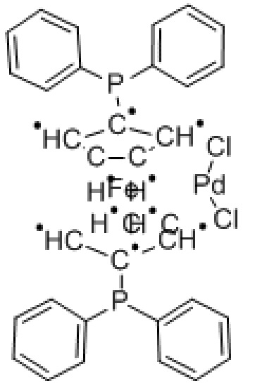 [1,1''-雙(二苯基膦基)二茂鐵]二氯化鈀,[1,1'-Bis(diphenylphosphino)ferrocene]dichloropalladium(II)