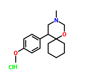 鹽酸文拉法辛雜質(zhì)E,(5RS)-5-(4-Methoxyphenyl)-3-Methyl-1-oxa-3-azaspiro-[5.5]undecane Hydrochloride