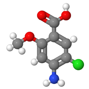 7206-70-4；4-氨基-5-氯-2-甲氧基苯甲酸
