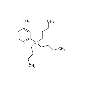 4-甲基-2-三正丁基锡基吡啶,4-methyl-2-(tributylstannyl)pyridine