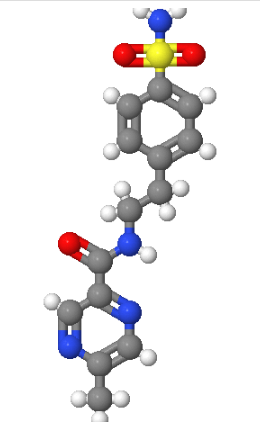 2-[4-氨基磺酰-苯基]-乙基-5-甲基吡嗪甲酰胺,2-[4-Aminosulfonyl-phenyl]-ethyl-5-methylpyrazinecarboxamide