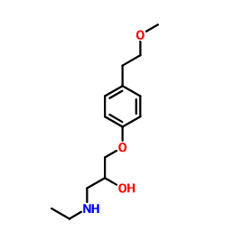 1-(乙基氨基)-3-[4-(2-甲氧基乙基)苯氧基]-2-丙醇,C-Desmethyl Metoprolol