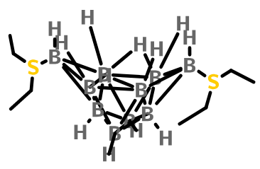 硼十氢十二双乙基硫醚,6,9-{(C2H5)2S}2-B10H12