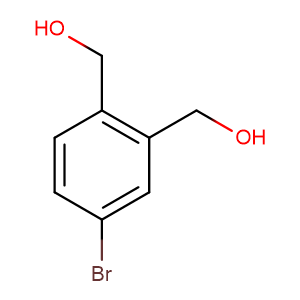 4-溴-2-(羟甲基)苄醇,(4-bromo-1,2-phenylene)dimethanol