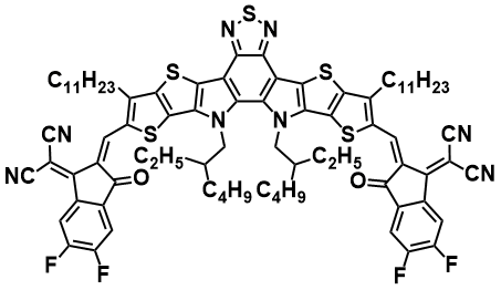 2,2' - （（2Z，2'Z） - （（12,13-双（2-乙基己基）-3,9-二（十一烷基）-12,13-二氢 - [1,2,5]噻二唑并[3， 4-E]噻吩并[2 ''，3 ''：4' ，5 ',Y6  BTP-4F