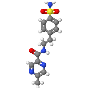 33288-71-0；2-[4-氨基磺酰-苯基]-乙基-5-甲基吡嗪甲酰胺