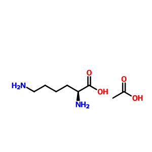 57282-49-2；醋酸赖氨酸