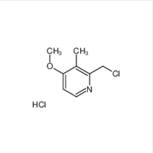 2-氯甲基-4-甲氧基-3-甲基吡啶盐酸盐,Pyridine, 2-(chloromethyl)-4-methoxy-3-methyl-, hydrochloride