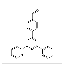 4'-(4-甲酰基苯基）-2,2':6',2"-三联吡啶,4-(2, 2':6', 2"-Terpyridin-4'-yl)benzaldehyde