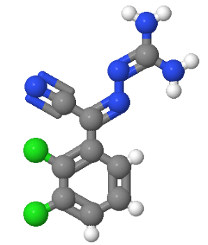 拉莫三嗪杂质C,(Z)-[cyano(2,3-dichlorophenyl)methylene]carbazamidine