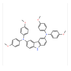 N,N,N',N'-四（4-甲氧基苯基）-9H-咔唑-3，6-二胺