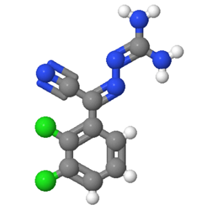 拉莫三嗪杂质C,(Z)-[cyano(2,3-dichlorophenyl)methylene]carbazamidine