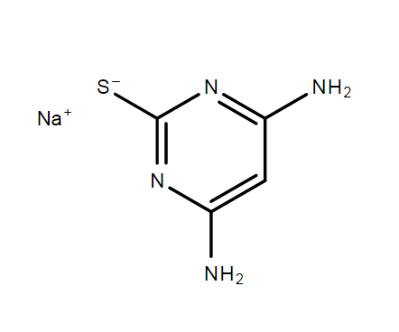 sodium salt of 4,6-diamino-2-mercapto pyrimidine,sodium,4,6-diamino-1H-pyrimidine-2-thione