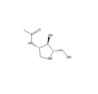 2-乙酰氨基-1,4-亚氨基-1,2,4-三脱氧-L-阿拉伯糖醇,2-AcetaMido-1,4-iMino-1,2,4-trideoxy-L-arabinitol