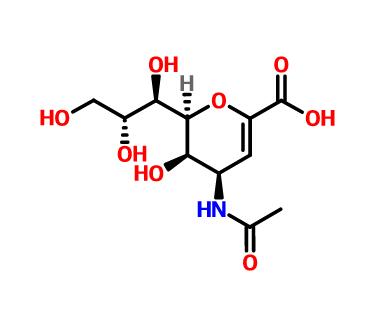 4-乙酰氨基-2,6-脱水-3,4-二脱氧-D-甘油基-D-半乳糖醛酸-2-烯酸,4-ACETYLAMINO-2,6-ANHYDRO-3,4-DIDEOXY-D-GLYCERO-D-GALACTONON-2-ENONIC ACID