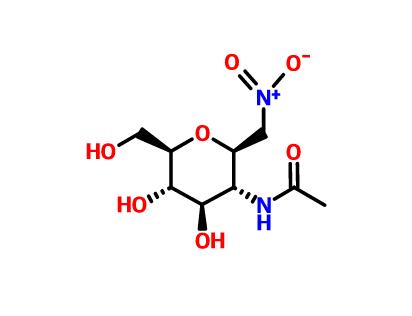 2-乙酰氨基-2-脱氧-3-B-D-吡喃葡萄糖基硝基甲烷,2-ACETAMIDO-2-DEOXY-BETA-D-GLUCOPYRANOSYL NITROMETHANE