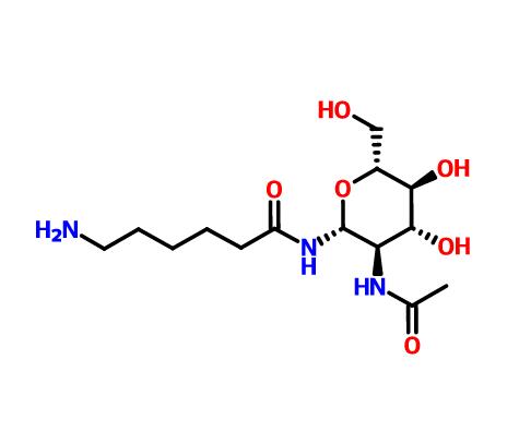 2-乙酰胺-N-(E-氨基己酰)-2-脱氧-B-D-吡喃葡糖胺,2-ACETAMIDO-N-(E-AMINOCAPROYL)-2-DEOXY-BETA-D-GLUCOPYRANOSYLAMINE