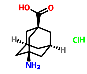 3-氨基-1-金刚烷甲酸盐酸盐,3-Aminoadamantane-1-carboxylic acid hydrochloride