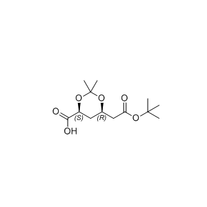 瑞舒伐他汀钙杂质42,(4S,6R)-6-(2-(tert-butoxy)-2-oxoethyl)-2,2-dimethyl-1,3-dioxane-4-carboxylic acid