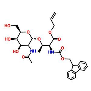 O- [2-乙酰氨基-2-脱氧-Α-D-吡喃半乳糖基] -N-FMOC-L-苏氨酸2-丙烯-1-基酯