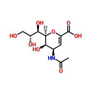 4-乙酰氨基-2,6-脫水-3,4-二脫氧-D-甘油基-D-半乳糖醛酸-2-烯酸