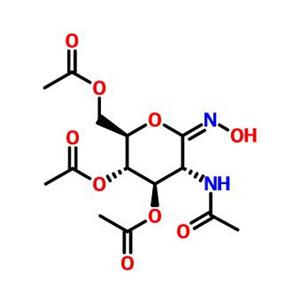 2-乙酰氨基-3,4,6-O-三乙酰基-2-脱氧-D-葡萄糖酸肟-1,5-内酯,2-ACETAMIDO-3,4,6-TRI-O-ACETYL-2-DEOXY-D-GLUCOHYDROXIMO-1,5-LACTONE