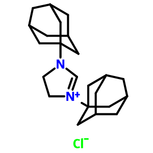 1,3-双(1-金刚烷基)氯化咪唑鎓,1,3-Di(adamantan-1-yl)-4,5-dihydro-1H-imidazol-3-ium chloride