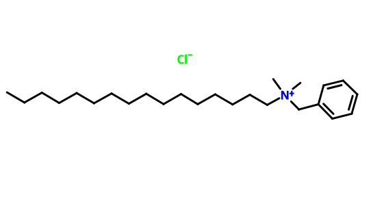 N-十六烷基-N,N-二甲基芐基氯化銨,Benzyldimethylhexadecylammonium chloride